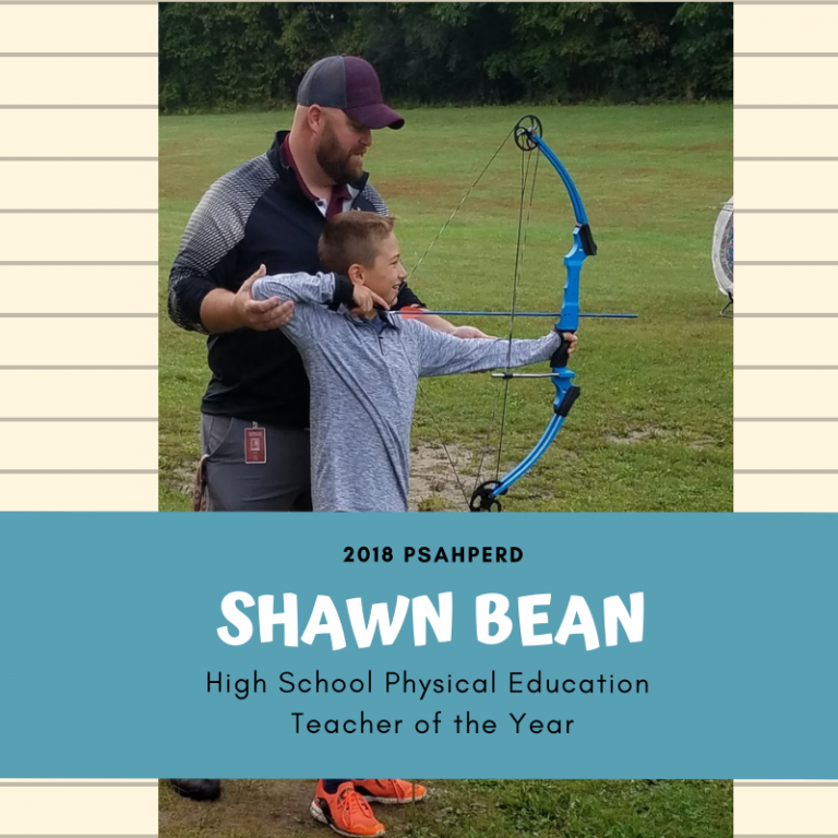 Shawn Bean Teacher of the Year Cranberry Area School District