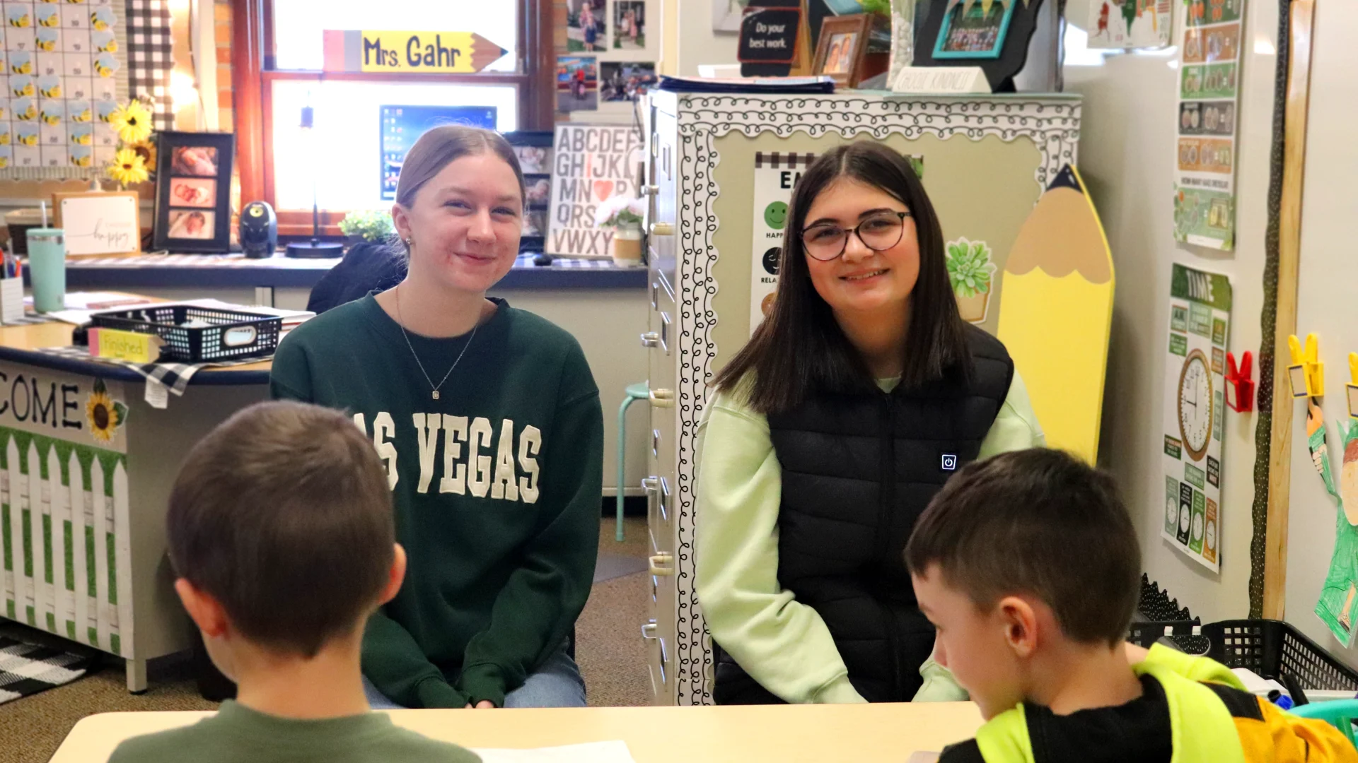 Cranberry Elementary Staff Sitting